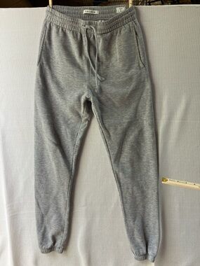 PacSun Gray Drawstring Fleece Jogger Sweatpants